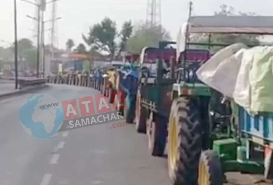 બ્રેકીંગ@માલપુર: ગંજબજારમાં ખેડૂતો ઉમટ્યા, ટ્રેક્ટરોની હારમાળાનો વિડીયો આવ્યો