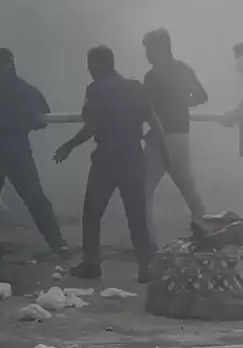 હિંમતનગરઃ કોટન જીનમાં ભયાનક આગ લાગતાં લાખોનું નુકશાન