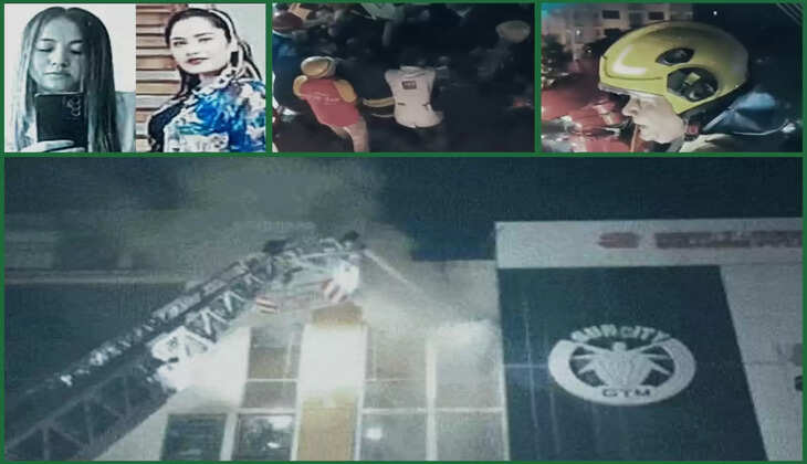 રિપોર્ટ@સુરત: ફોર્ચ્યુન મોલમાં અમૃતયા સ્પા અને જિમ-11માં આગ લાગી, ગુંગળામણથી 2 મહિલા મોત