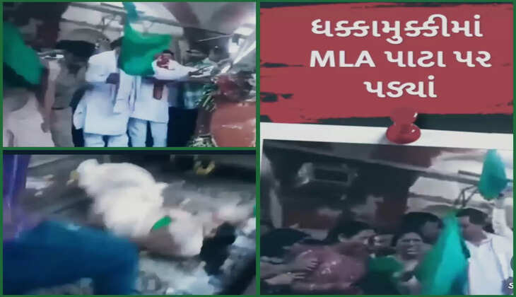 રિપોર્ટ@દેશ: ટ્રેનને લીલી ઝંડી બતાવવા ગયેલાં ભાજપનાં મહિલા MLA ધક્કામુક્કીમાં પાટા પર પડ્યાં