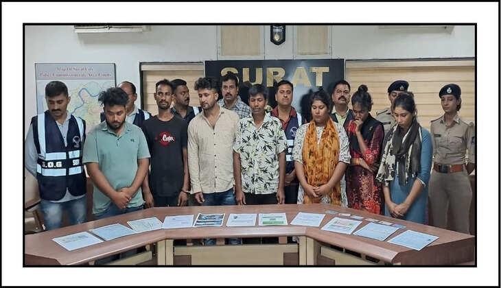 અપડેટ@દેશ: ભારતમાં ગેરકાયદેસર રીતે ઘુસાડવામાં આવેલા 6 બાંગ્લાદેશી મહિલા અને પુરુષને પોલીસે પકડી પાડ્યા