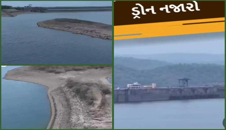 રિપોર્ટ@દેશ: દક્ષિણ ગુજરાતની જીવાદોરી ઉકાઈ ડેમનો આકાશી નજારો, જાણો વધુ વિગતે