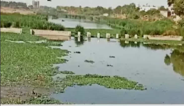 રિપોર્ટ@ભાવનગર: પાલિતાણા શહેરની મધ્યમાંથી પસાર થતી ખારો નદીના દુર્ગંધયુક્ત પાણીથી નગરજનોમાં તંત્ર વિરુદ્ધ રોષ