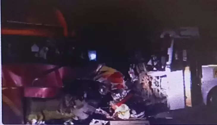 TragedyMaharashtra terrible road accident 6 people died and 20 were injured for immediate treatment