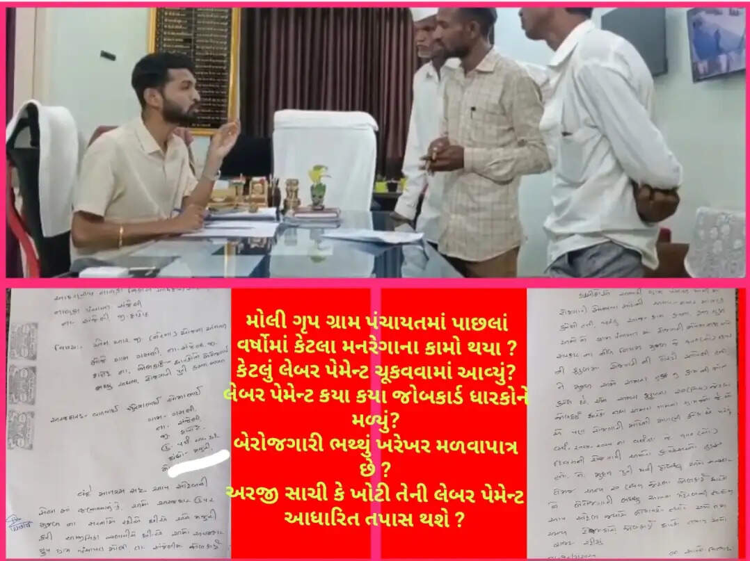 સંજેલી ટીડીઓને રજૂઆત