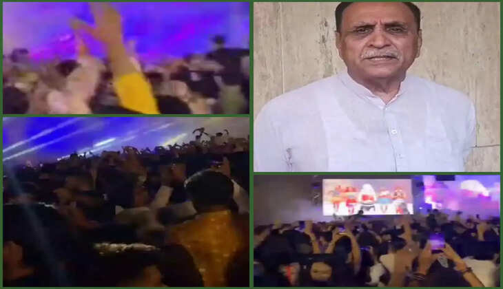 વિરોધ@રાજકોટ: નીલ સિટી ક્લબ ગરબામાં જમાલ કુડુ અને સકીરા ગીત પર ખેલૈયાઓએ ડાન્સ કરતાં વિવાદ