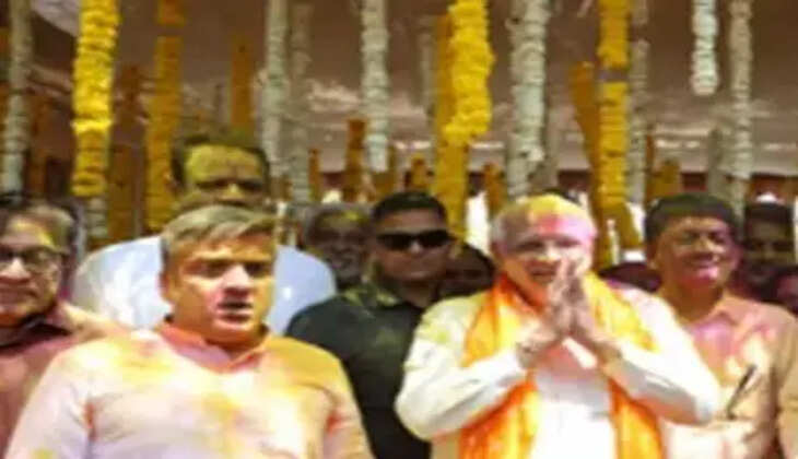 હોળીની ઉજવણી