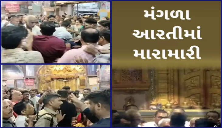 રિપોર્ટ@ખેડા: સુપ્રસિદ્ધ યાત્રાધામ ડાકોરમાં દર્શન કરવા મામલે મારામારી થઈ