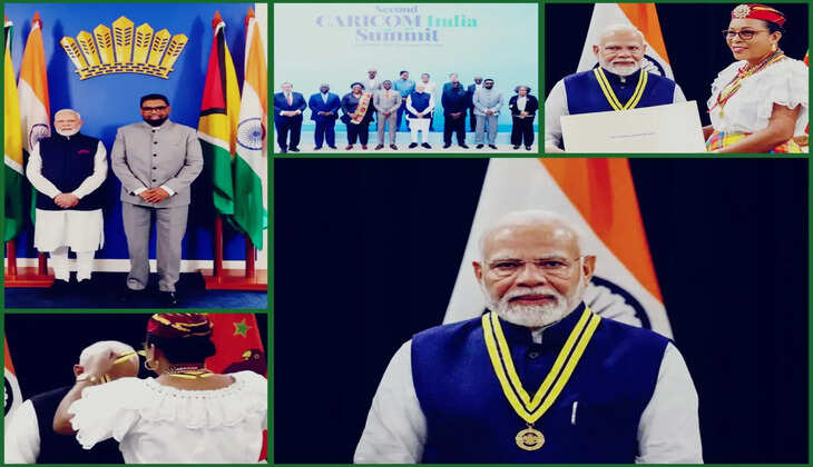 અપડેટ@દેશ: વડાપ્રધાન નરેન્દ્ર મોદીને 'ધ ડોમિનિકા એવોર્ડ ઓફ ઓનર'થી સન્માનિત કર્યા