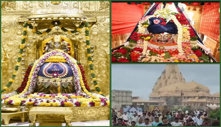 ધાર્મિક@ગુજરાત: શ્રાવણના અંતિમ દિવસે 35 હજારથી વધુ ભાવિકોએ સોમનાથ મહાદેવના દર્શન કર્યા