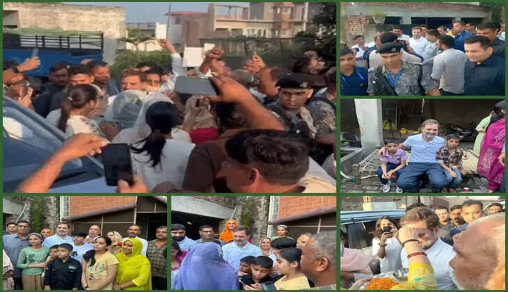 અપડેટ@દેશ: ચૂંટણી વચ્ચે રાહુલ ગાંધી હરિયાણા પહોંચ્યા અને ઘાયલ યુવકના પરિવારજનોને મળ્યા