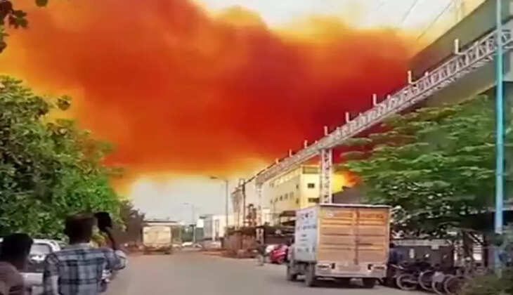 ઘટના@ભરૂચ: કેમક્રક્ષ એન્ટરપ્રાઇઝ કંપનીના પ્લાન્ટમાં પ્રેશર વધી જતાં ગાસકેટ ફાટ્યું