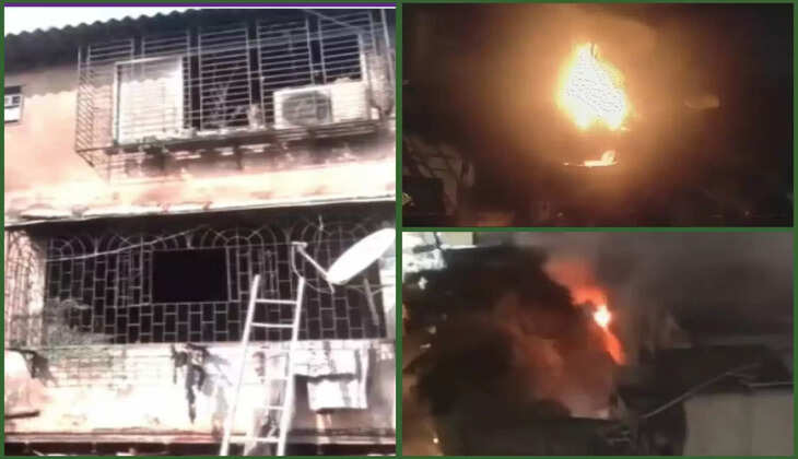 રિપોર્ટ@મુંબઈ: શોર્ટ સર્કિટના કારણે વિકરાળ આગ ભભુકી અને 3 બાળકો સહિત 7 ભડથું