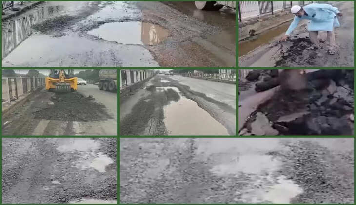 રિપોર્ટ@ભરૂચ: 25 વર્ષની ગેરંટી આપેલો રોડ 3 મહિનામાં તૂટ્યો, જાણો વધુ વિગતે