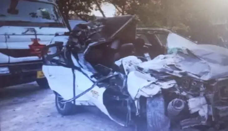 દુર્ઘટના@મુંબઈ: કાર અને ટ્રક વચ્ચે થયેલા કમનસીબ અકસ્માતમાં 1 વ્યક્તિનું મૃત્યુ  અને  2 ગંભીર રીતે ઘાયલ