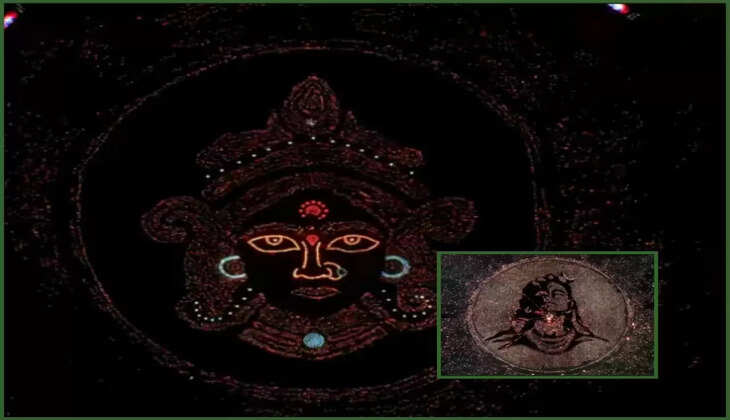 રિપોર્ટ@ગાંધીનગર: રામકથા મેદાનમાં કેસરિયા ગરબામાં આઠમના નોરતે 51 દીવડાની મહાઆરતી કરાઇ