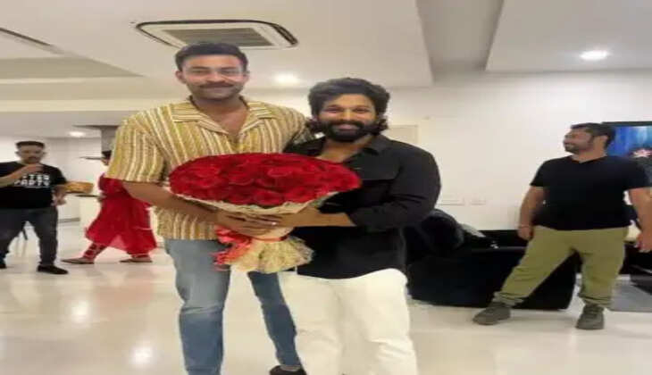 આનંદો@દેશ: 'પુષ્પાઃ ધ રાઇઝ' માટે બેસ્ટ એક્ટરનો એવોર્ડ અલ્લુ અર્જુને મળ્યો,પરિવાર સાથે ઉજવણી કરી 