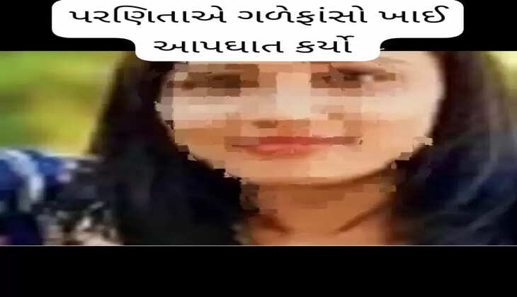 બનાવ@મહેસાણા: પરિણીતાએ ગળે ફાંસો ખાઈ આપઘાત કરી લેતાં ચકચાર મચી