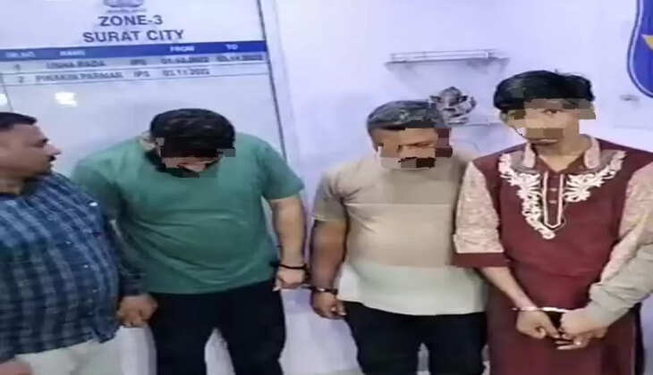 ગુનો@સુરત: 13 લાખના ડ્રગ્સ સાથે 3 આરોપીની ધરપકડ કરવામાં આવી