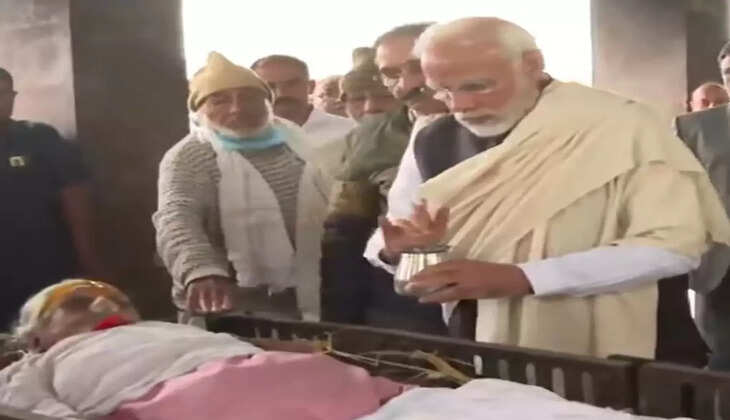 PM Modi Mother Hiraba