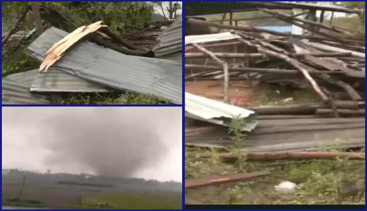 અપડેટ@દેશ: 4 રાજ્યોમાં વરસાદ-વાવાઝોડાના કારણે ભારે તબાહી મચી, પશ્ચિમ બંગાળમાં 5નાં મોત