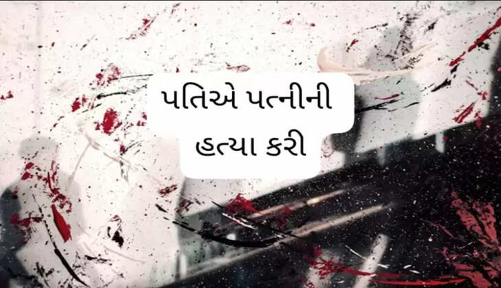 મર્ડર@રાજકોટ: પતિએ પત્નીને પેવર બ્લોકના ઘા ઝીંકી હત્યા કરી મોતને ઘાટ ઉતારી દેતાં ખળભળાટ