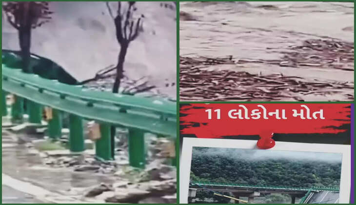અપડેટ@દેશ: ચીનમાં અચાનક પુલ તૂટી પડતાં 11 લોકોનાં મોત, ભારે વરસાદથી તબાહી મચી ગઈ
