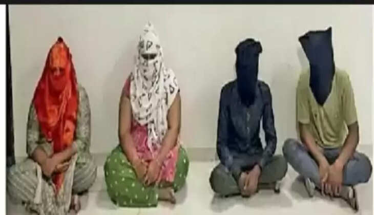  રિપોર્ટ@ગુજરાત: યુવાન પાસેથી 25 લાખનું લખાણ કરાવી સોનુ પડાવનાર 2 મહિલા સહિત 4 શખ્સને પોલીસે ઝડપ્યા 