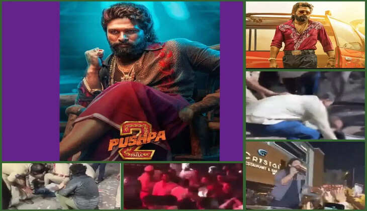 રિપોર્ટ@હૈદરાબાદ: અલ્લુ અર્જુનની ફિલ્મ 'પુષ્પા 2'ના સ્ક્રિનિંગ દરમિયાન ભાગદોડ મચી, 1 મહિલાનું મોત, 3 ઘાયલ