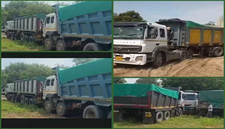  રિપોર્ટ@ડીસા: બનાસ નદીમાં ગેરકાયદેસર રીતે ચાલતા ખોદકામ પર ભૂસ્તર વિભાગની ટીમે દરોડો પાડ્યો,  4 મશીન અને 12 વાહનો જપ્ત  