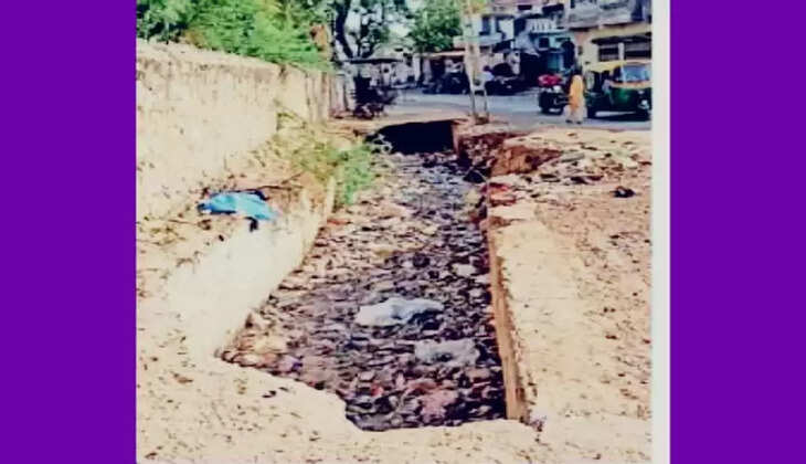 રિપોર્ટ@મહેસાણા: કેનાલનું કામ 6 મહિનાથી અધૂરું હોવાના કારણે રહીશો ત્રાસી ગયાં