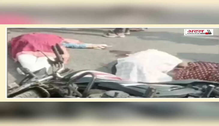 રિપોર્ટ@સુરત: બાઈક પર જઈ રહેલું વૃદ્ધ દંપતી ટેન્કર સાથે અથડાતા બંનેનું ઘટનાસ્થળે જ મોત નીપજ્યું