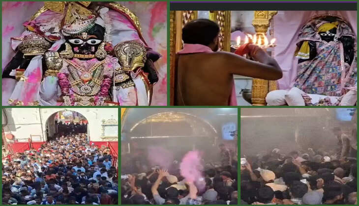 ઉજવણી@ગુજરાત: પવિત્ર યાત્રાધામ ડાકોરમાં ધુળેટીના દિવસે ભાવિકોની ભીડ ઊમટી, ગલીએ ગલીએ 'જય રણછોડ'નો નાદ