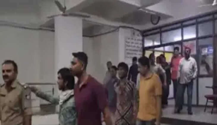Strict action was taken against the accused who disturbed the peace on Prosecution