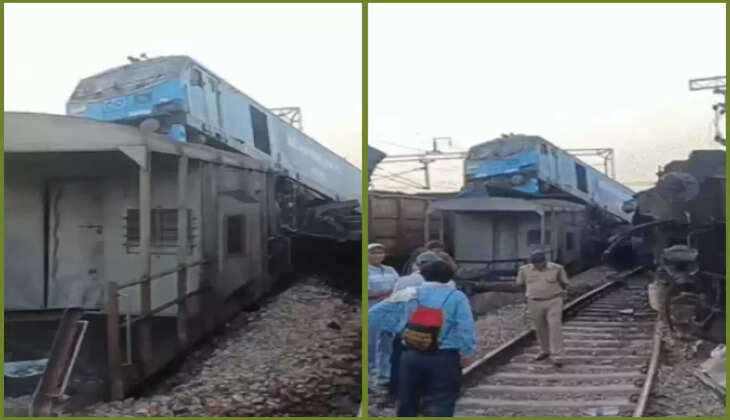 રિપોર્ટ@દેશ: પંજાબના ફતેહગઢ સાહિબમાં  2  માલગાડીઓ વચ્ચે ટક્કર થઇ અને ત્રીજી  ટ્રેન સાથે અથડાઈ