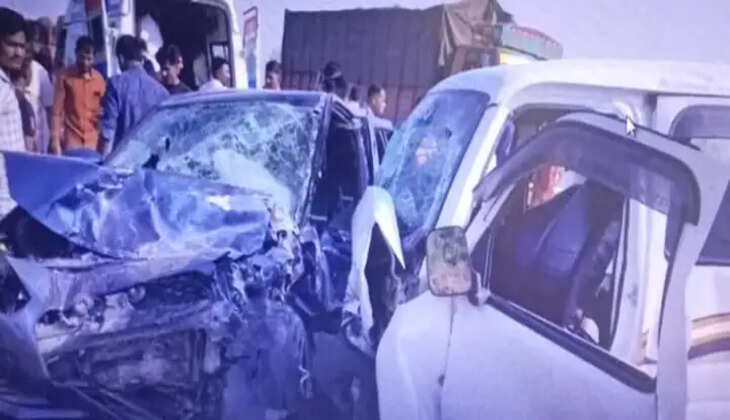 દુર્ઘટના@પાટણ: સમી નજીક બે કાર વચ્ચે ભયાનક અકસ્માતમાં 3 લોકોના મોત