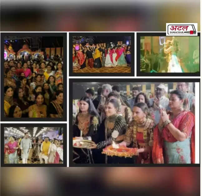 રિપોર્ટ@સુરત: પ્રિ-નવરાત્રિમાં કમિશનર, મહિલા અધિકારીઓ ગરબે ઘૂમ્યા