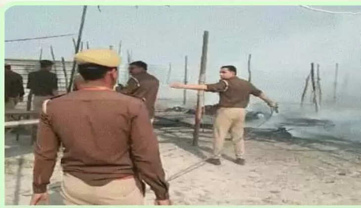 રિપોર્ટ@પ્રયાગરાજ: મહાકુંભ મેળા પરિસરમાં ફરી એકવાર આગ લાગી, જાણો વધુ વિગતે