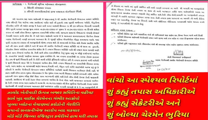 ઘટસ્ફોટ@ઝાલોદ: રજીસ્ટ્રાર કચેરી લાગી તપાસમાં, ગંજબજારમાં કરોડોના ભ્રષ્ટાચારની અરજીમાં કોણે શું કહ્યું