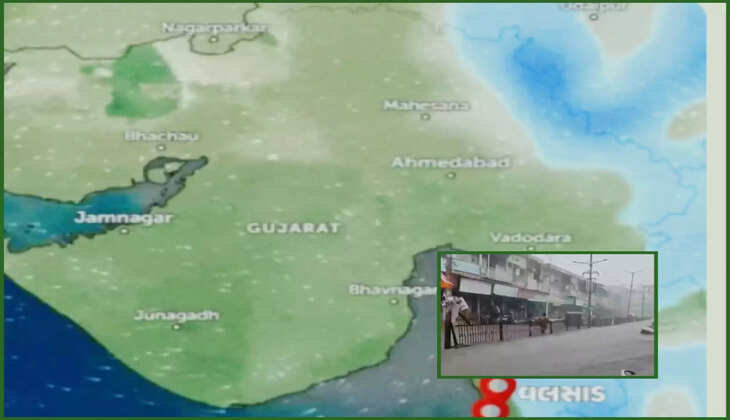 આગાહી@ગુજરાત: હવામાન વિભાગ દ્વારા 7 દિવસ મધ્યમથી ભારે વરસાદની આગાહી