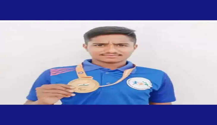 રિપોર્ટ@મહેસાણા: એમ.એન.કોલેજના બી.એ પ્રથમ વર્ષમાં અભ્યાસ કરતા વિદ્યાર્થીએ નેશનલ કક્ષાએ ગોલ્ડ મેડલ પ્રાપ્ત કર્યો