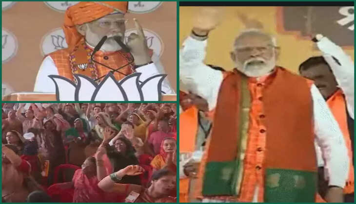 ચૂંટણી@દેશ: વડાપ્રધાન મોદીએ  કહ્યું કે, કોંગ્રેસે બાબા સાહેબની પીઠમાં છરો માર્યો