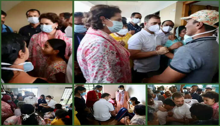 અપડેટ@દેશ: રાહુલ ગાંધી અને પ્રિયંકા ગાંધી ચુરલમાલા પહોંચ્યા અને પીડિતોને મળ્યા